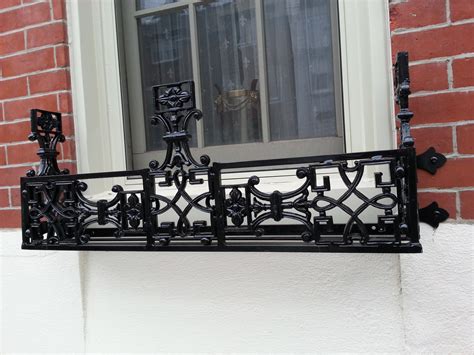 exterior metal window boxes|window boxes for metal railings.